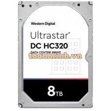 Ổ cứng HDD WD Enterprise Ultrastar DC HC320 8TB/3.5inch/7200rpm/Sata/256MB - HUS728T8TALE6L4